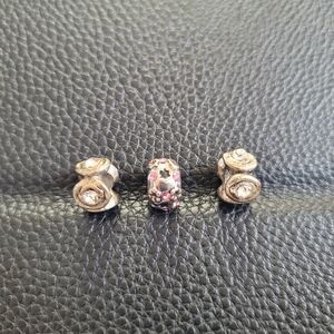 Elegant Rhinesone Charm Set